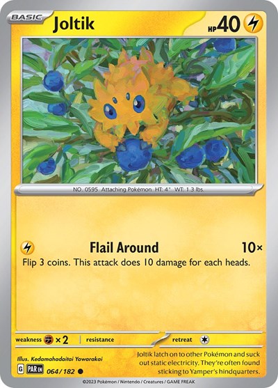 Scarlet & Violet Paradox Rift - 064/182 Joltik Common