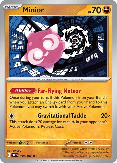 Scarlet & Violet Paradox Rift - 099/182 Minior Uncommon