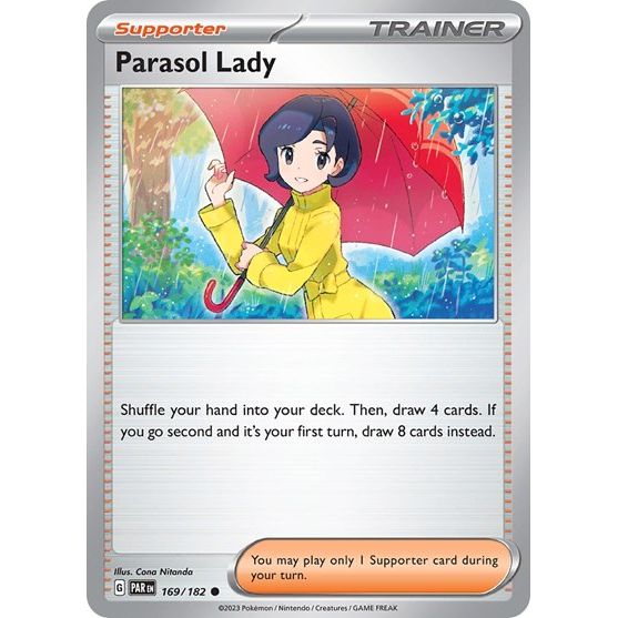 Scarlet & Violet Paradox Rift - 169/182 Parasol Lady Uncommon