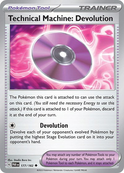 Scarlet & Violet Paradox Rift - 177/182 Technical Machine: Devolution ...