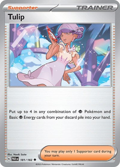 Scarlet & Violet Paradox Rift - 181/182 Tulip Uncommon