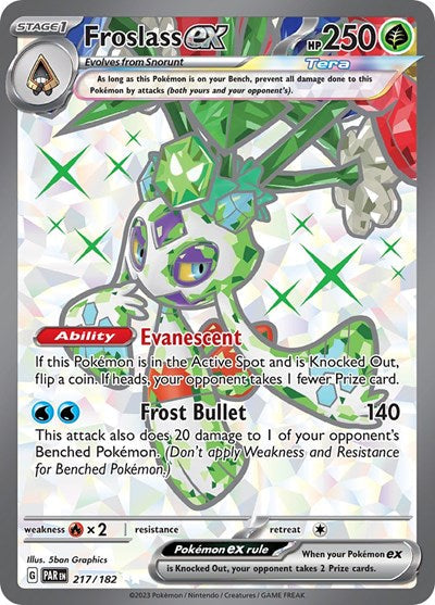 Scarlet & Violet Paradox Rift - 217/182 Froslass ex Ultra Rare