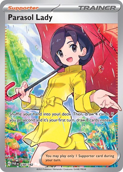 Scarlet & Violet Paradox Rift - 238/182 Parasol Lady Ultra Rare