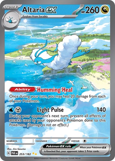 Scarlet & Violet Paradox Rift - 253/182 Altaria ex Special Illustration Rare