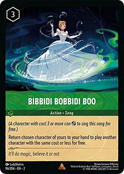 Lorcana - Rise of the Floodborn - 96/204 Bibbidi Bobbidi Boo Rare