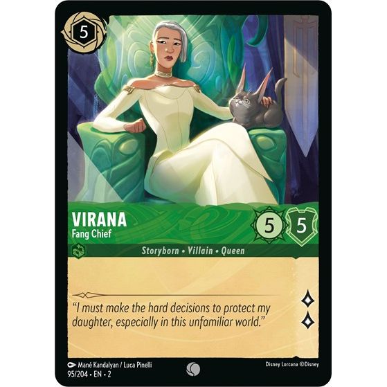 Lorcana - Rise of the Floodborn - 095/204 Virana - Fang Chief Common