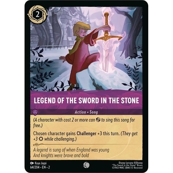 Lorcana - Rise of the Floodborn - 064/204 Legend of the Sword in the Stone Common