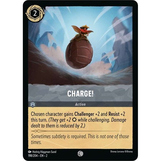 Lorcana - Rise of the Floodborn - 198/204 Charge! Common