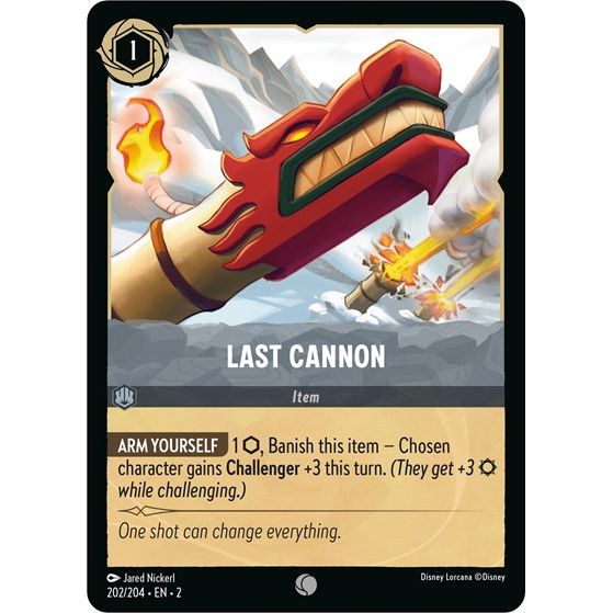 Lorcana - Rise of the Floodborn - 202/204 Last Cannon Common