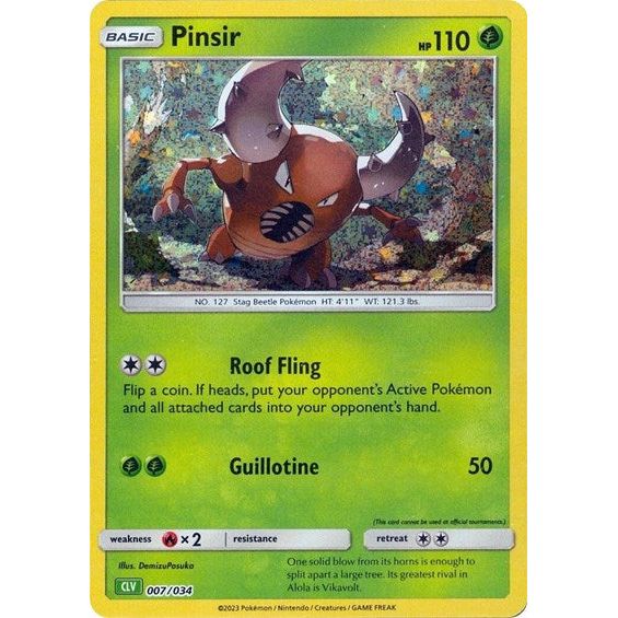 Pokemon Trading Card Game Classic - 007/034 Pinsir Classic Collection