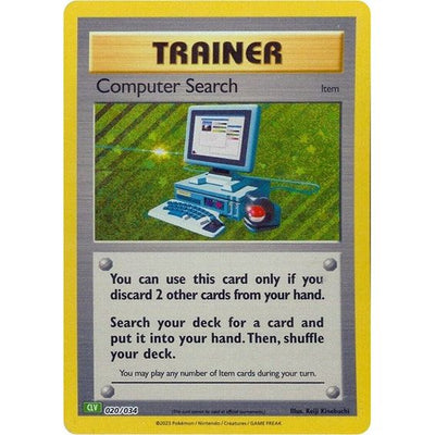 Pokemon Trading Card Game Classic - 020/034 Computer Search (CLV) Classic Collection