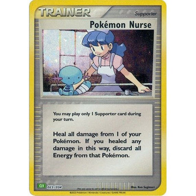 Pokemon Trading Card Game Classic - 023/034 Pokemon Nurse Classic Collection