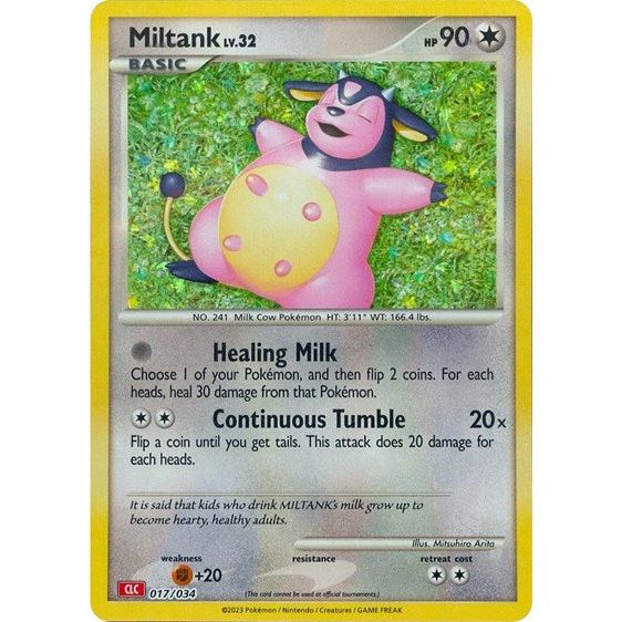 Pokemon Trading Card Game Classic - 017/034 Miltank Classic Collection