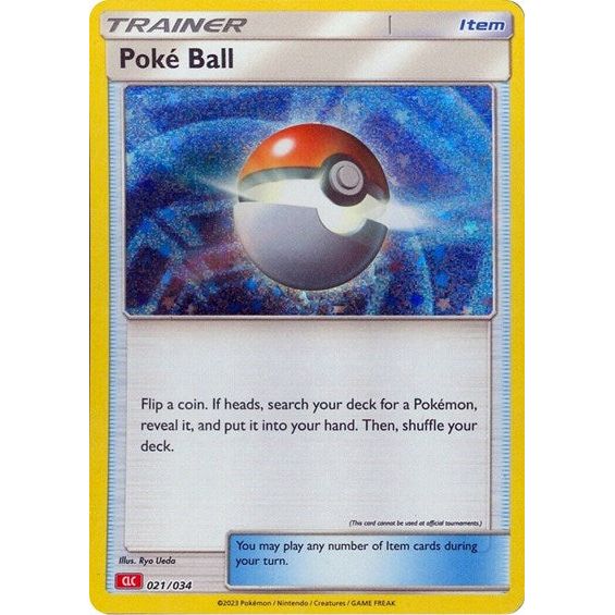 Pokemon Trading Card Game Classic - 021/034 Poke Ball (CLC) Classic Collection