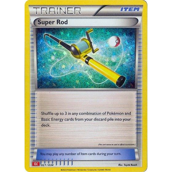 Pokemon Trading Card Game Classic - 027/034 Super Rod (CLC) Classic Collection