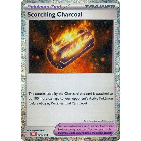 Pokemon Trading Card Game Classic - 026/034 Scorching Charcoal Classic Collection