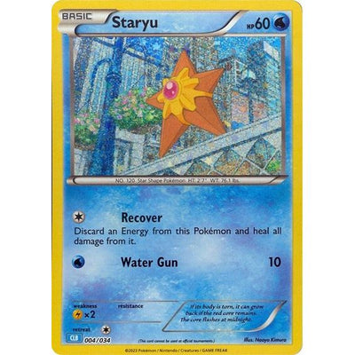 Pokemon Trading Card Game Classic - 004/034 Staryu Classic Collection