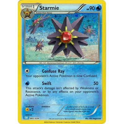 Pokemon Trading Card Game Classic - 005/034 Starmie Classic Collection
