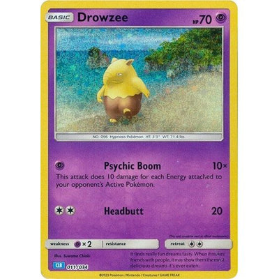 Pokemon Trading Card Game Classic - 011/034 Drowzee Classic Collection