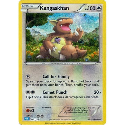 Pokemon Trading Card Game Classic - 017/034 Kangaskhan Classic Collection