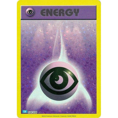 Pokemon Trading Card Game Classic - 034/034 Basic Psychic Energy Classic Collection
