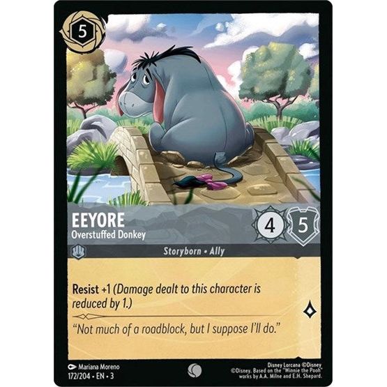 Lorcana - Into The Inklands - 172/204 Eeyore - Overstuffed Donkey Common