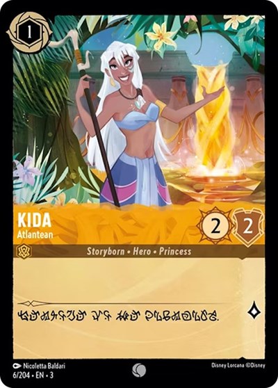 Lorcana - Into The Inklands - 006/204 Kida - Atlantean Common