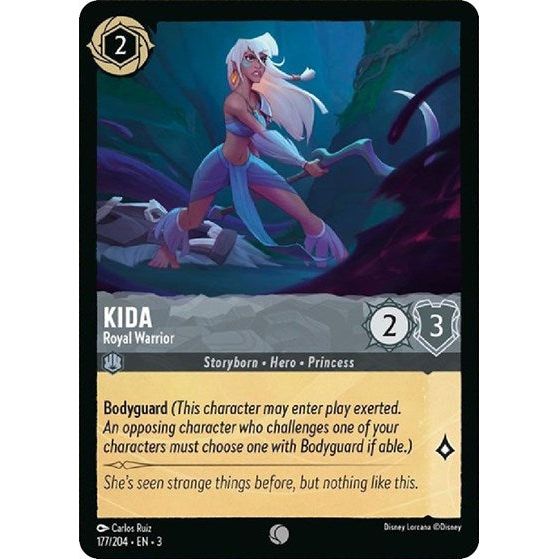 Lorcana - Into The Inklands - 177/204 Kida - Royal Warrior Common
