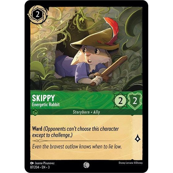 Lorcana - Into The Inklands - 087/204 Skippy - Energetic Rabbit Common