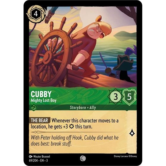 Lorcana - Into The Inklands - 069/204 Cubby - Mighty Lost Boy Common