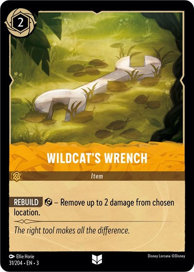 Lorcana - Into The Inklands - 31/204 Wildcat's Wrench Uncommon