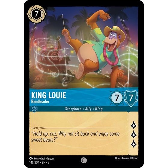 Lorcana - Into The Inklands - 146/204 King Louie - Bandleader Common
