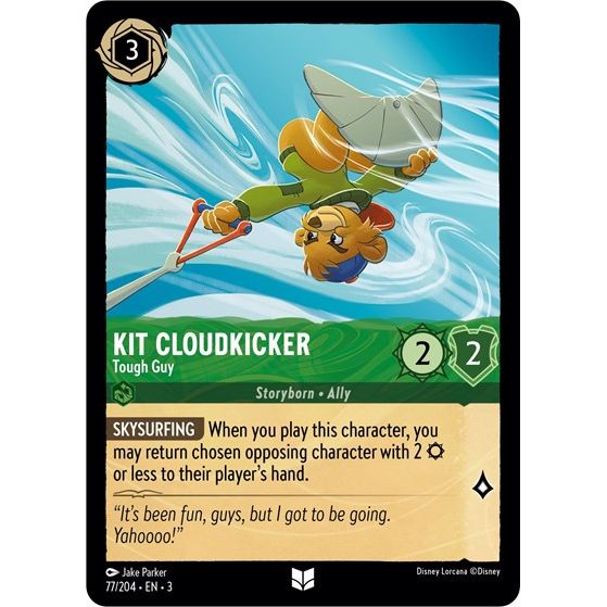 Lorcana - Into The Inklands - 077/204 Kit Cloudkicker - Tough Guy Uncommon