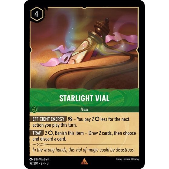 Lorcana - Into The Inklands - 099/204 Starlight Vial Rare