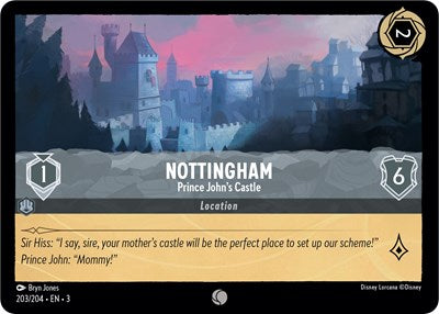 Lorcana - Into The Inklands - 203/204 Nottingham - Prince John's Castle Common