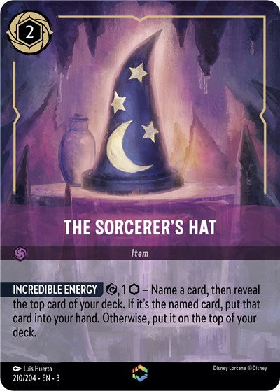 Lorcana - Into The Inklands - 210/204 The Sorcerer's Hat Enchanted