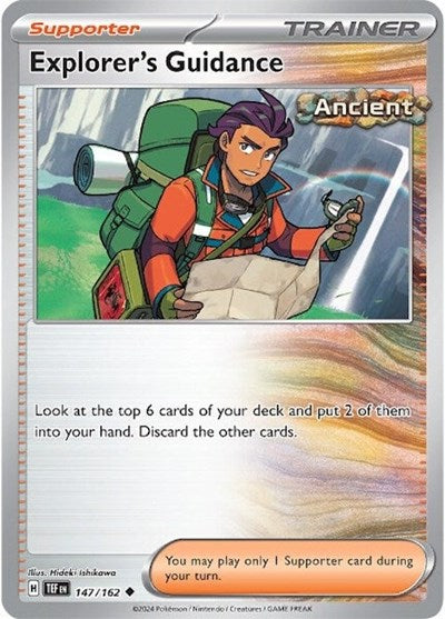 Scarlet & Violet Temporal Forces - 147/162 Explorer's Guidance Uncommon