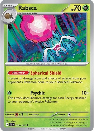 Scarlet & Violet Temporal Forces - 024/162 Rabsca Uncommon