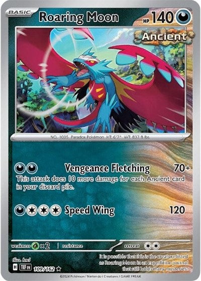 Scarlet & Violet Temporal Forces - 109/162 Roaring Moon Rare