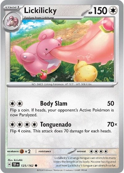 Scarlet & Violet Temporal Forces - 125/162 Lickilicky Common