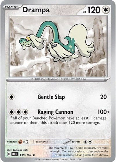 Scarlet & Violet Temporal Forces - 138/162 Drampa Rare