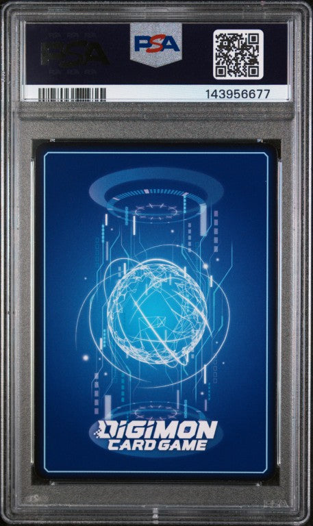 2025 Digimon Bt-21-Limited Card Pack #038 Angewomon Ace PSA 9