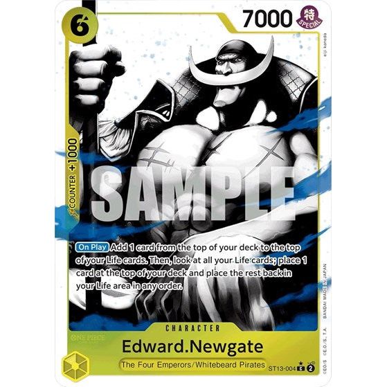 One Piece Card Game - ST13-004 Edward.Newgate (Parallel) C