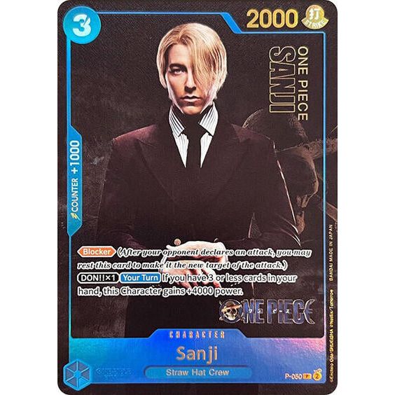 One Piece Card Game Promo - P-050 Sanji (Premium Card Collection -Live Action Edition-) PR