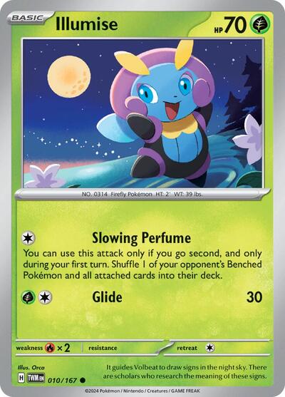 Scarlet & Violet Twilight Masquerade - 010/167 Illumise Common