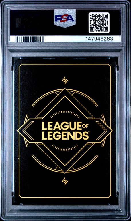 2025 Riftbound: League Of Legends Ogn-Origins #310 Sett Overnumber PSA