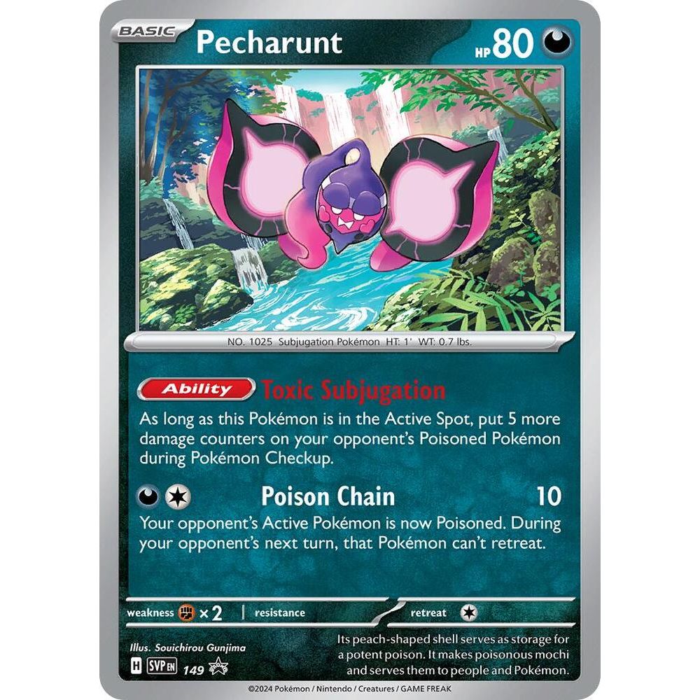 Scarlet & Violet Shrouded Fable Promo - SVP 149 Pecharunt