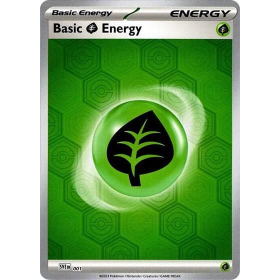 Scarlet & Violet Shrouded Fable - 1 Basic Grass Energy Common