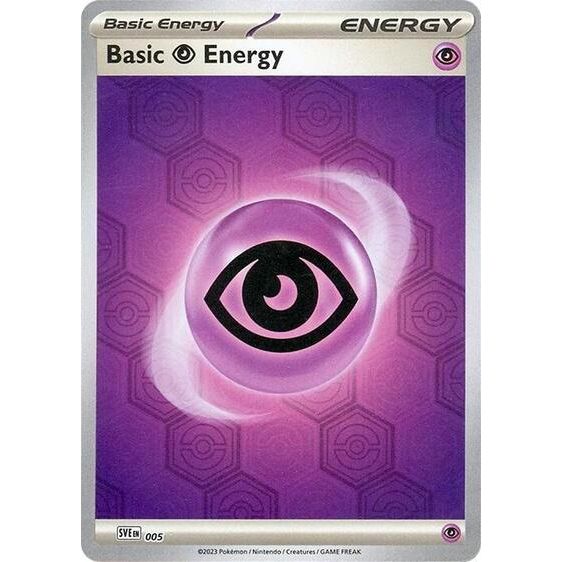 Scarlet & Violet Shrouded Fable - 5 Basic Psychic Energy Common