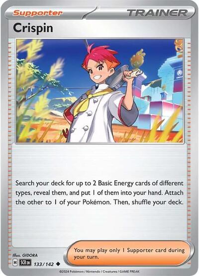 Scarlet & Violet Stellar Crown - 133/142 Crispin Uncommon